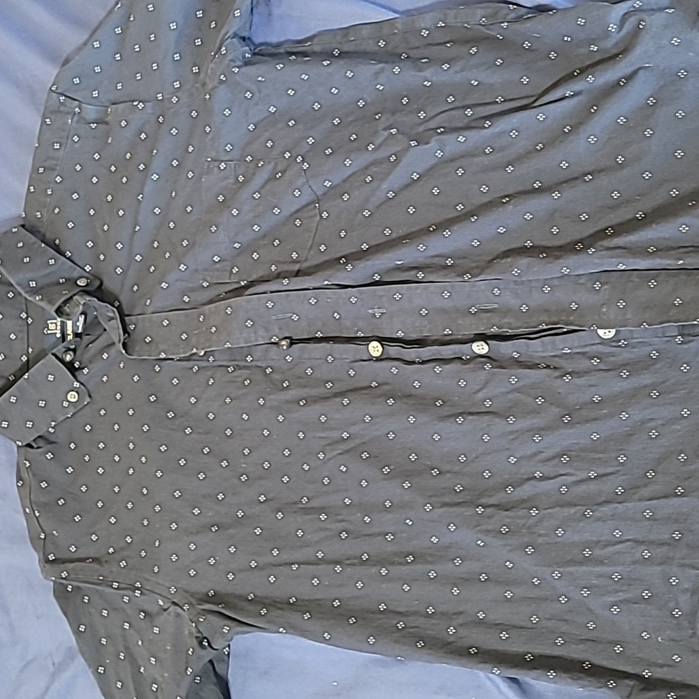 Blue dressing shirt